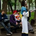 ... посидели...