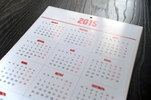 Календарная сетка на 2015 год